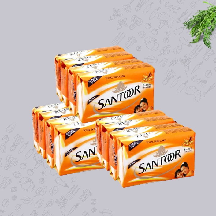 santoor set pack(4) x 3