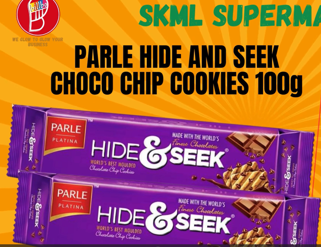 PARLE HIDE AND SEEK CHOCO CHIP COOKIES 100MG