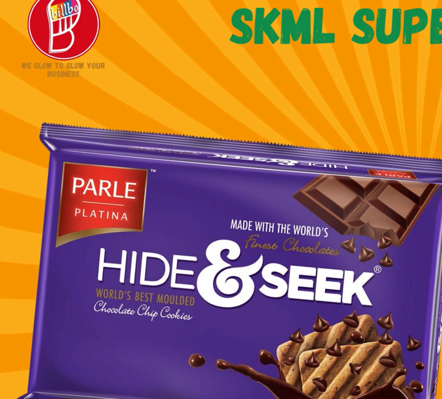 PARLE HIDE AND SEEK CHOCO CHIP COOKIES 200MG