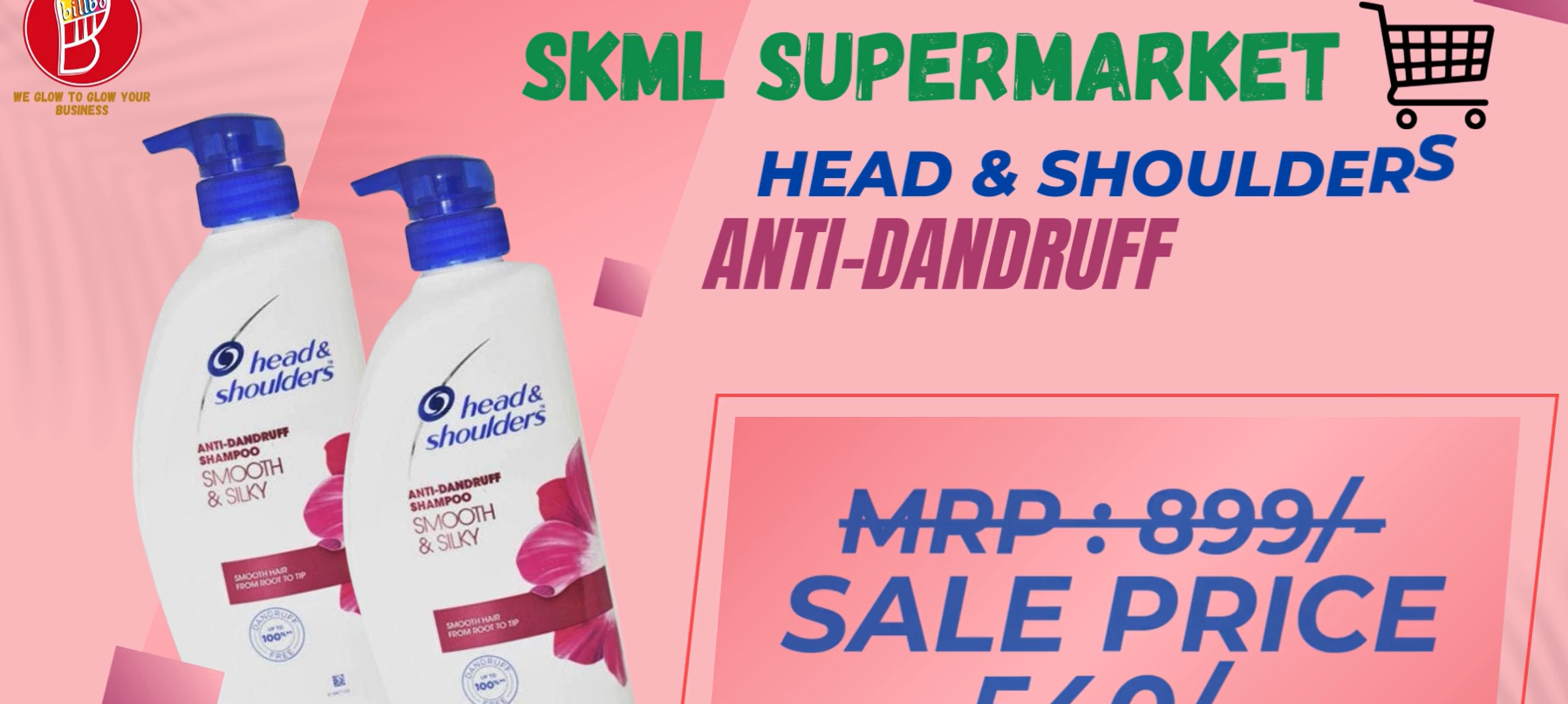 HEAD &  SHOULDERS ANTI-DANDRUFF SHAMPOO 650ML